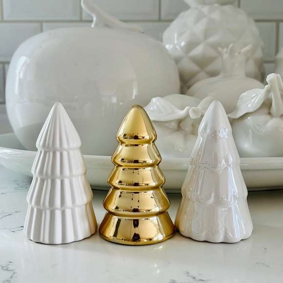 Target Other - Target Bullseye’s Mini Ceramic Christmas Trees